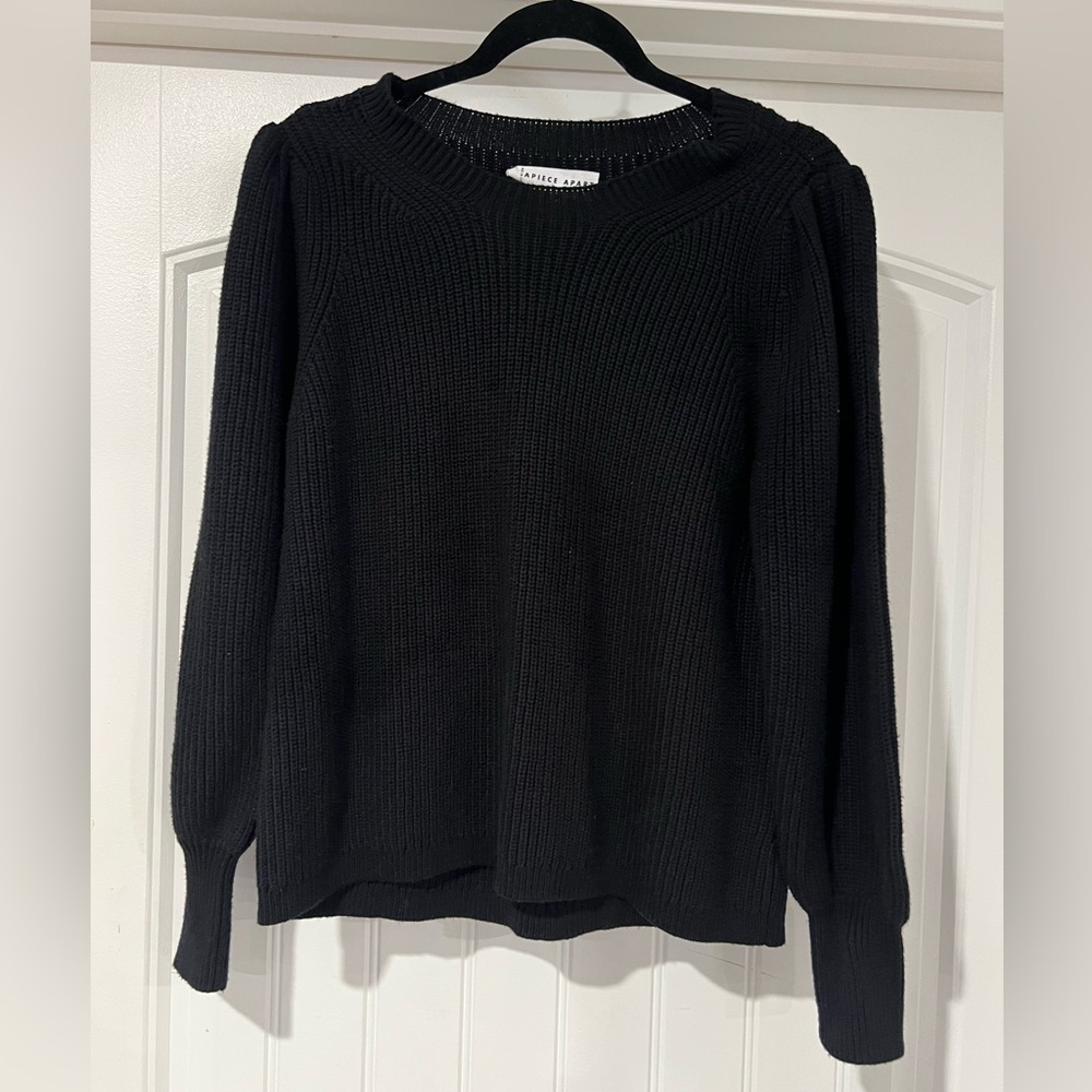 Apiece Apart Dewi puff sleeve sweater size S. EUC